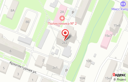 Общежитие в Ленинском районе на карте