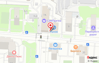 Магазин фастфудной продукции в Северном Медведково на карте