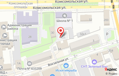 Наша на Комсомольской на карте