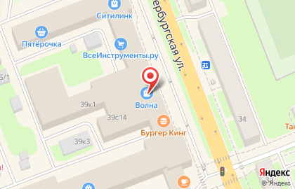 Салон связи Tele2 на Большой Санкт-Петербургской улице на карте