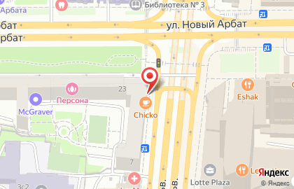 Кафе-кулинария КулинариУм на Новинском бульваре на карте