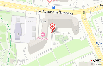 Дети улиц на бульваре Адмирала Ушакова на карте