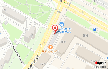 Продуктовый магазин в Уфе на карте