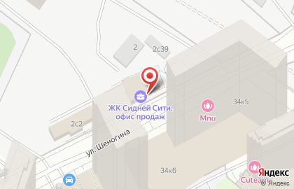 Столовая в Москве на карте