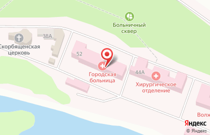 ЦГБ на Советской улице на карте