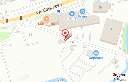 Шиномонтажная мастерская Кристалл в Свердловском районе на карте