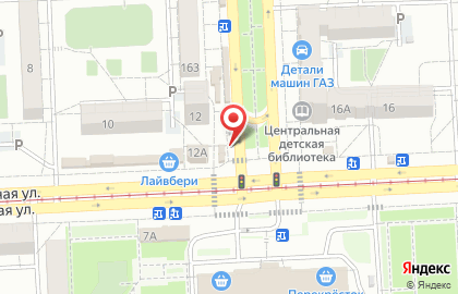 Магазин по продаже фруктов и овощей в Самаре на карте