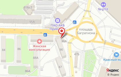 Киоск печатной продукции Владпресса в Советском районе на карте