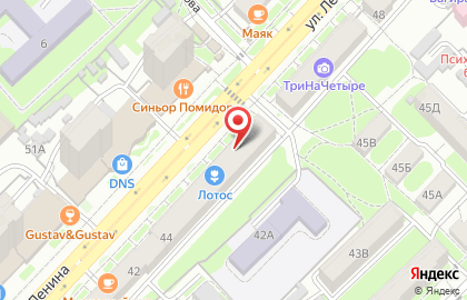 Банкомат МТС банк в Центральном районе на карте