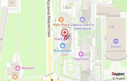 Бухгалтерская отчетность и налоговые декларации на улице Хусаина Мавлютова на карте