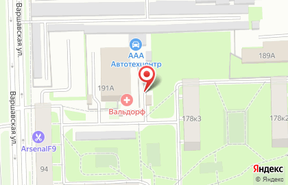 Киоск по ремонту обуви, Московский район в Московском районе на карте