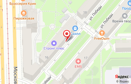 Престиж-Плюс на улице Победы на карте
