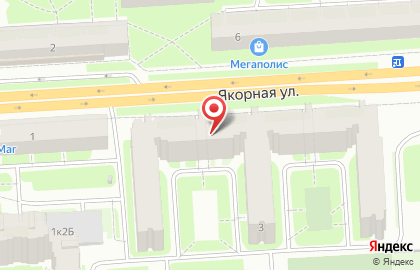 Продуктовый магазин в Санкт-Петербурге на карте