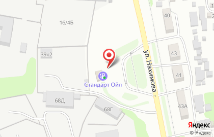 Стандарт Ойл в Нижнем Новгороде на карте