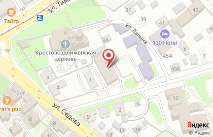 Транспортная компания ТрансКонтейнер в Октябрьском районе на карте
