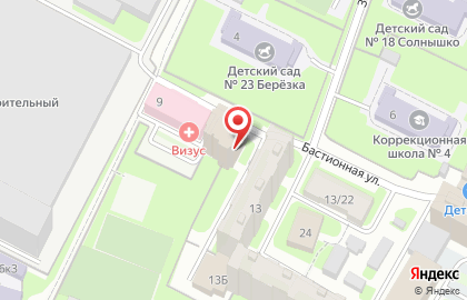 Торгово-производственная компания ТМК на Бастионной улице на карте