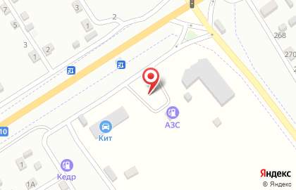 Автозаправочная станция Кедр на карте