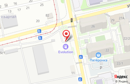 EVO на Социалистической улице на карте