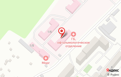 Златоустовская городская больница №1 на улице Мира на карте