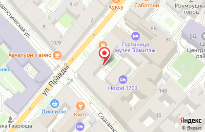 Муниципальный Округ Владимирский на карте