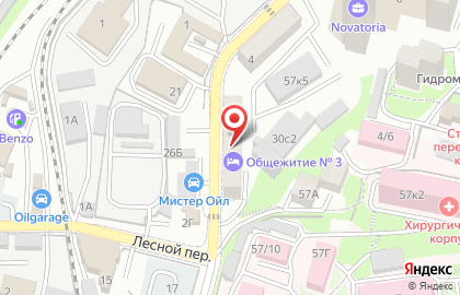 Общежитие ДВФУ во Владивостоке на карте