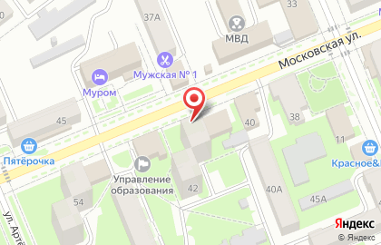 Почта России во Владимире на карте