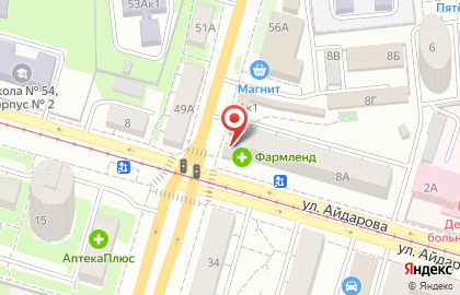 Флористический салон Букет Столицы на улице Айдарова, 8А на карте