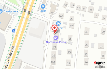 Служба доставки товаров из ИКЕА в Калининграде на карте