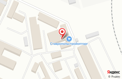 Многопрофильная фирма Ставропольстройопторг в Ставрополе на карте