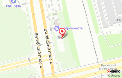 Шиномонтажная мастерская Квадрошина на Витебском проспекте, 30Б на карте