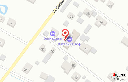 Гостиница Катарина Хоф на карте
