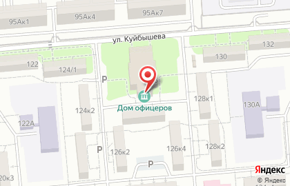 Дом офицеров Владикавказского гарнизона на карте