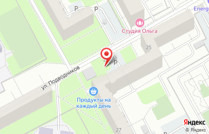 Продуктовый магазин в Перми на карте