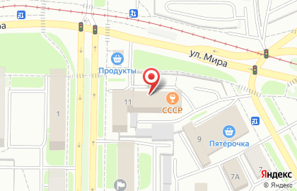 Инжтехсервис на улице Комарова на карте