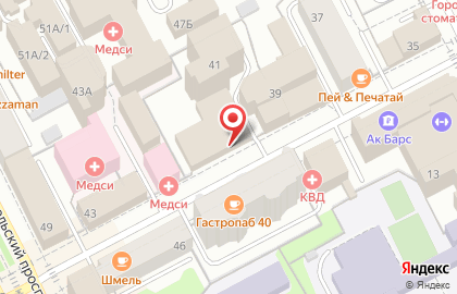 Информационное агентство Интерфакс-Поволжье на Петропавловской улице на карте