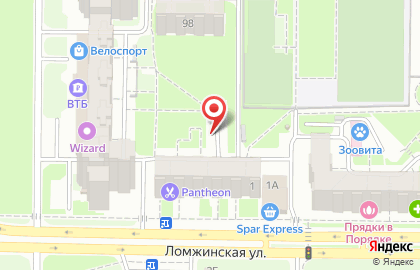 Казанские аптеки, ООО на Ломжинской улице на карте