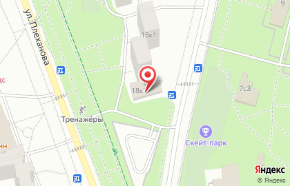 Мастерская по ремонту обуви и изготовлению ключей на ул. Лазо, 18 к2 на карте