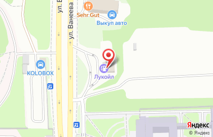 Банкомат ФКБ Петрокоммерц на улице Ванеева, 110в на карте