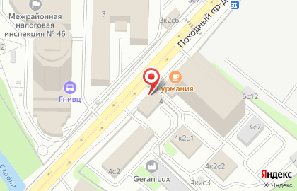 Нотариус Мельникова И.В. на карте