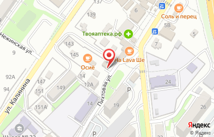 Супермаркет напитков Винлаб в Первомайском районе на карте