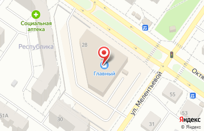 Интернет-магазин Сэконом на улице Мелентьевой на карте
