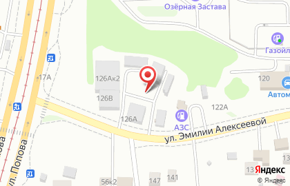 Первый центр сварки на улице Эмилии Алексеевой на карте