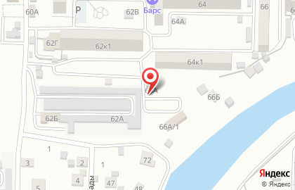 Автостоянка в Астрахани на карте