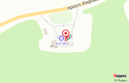 КиТЭК на проспекте Кирова на карте