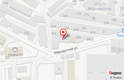 Салон-магазин Автотерра Плюс в Свердловском районе на карте