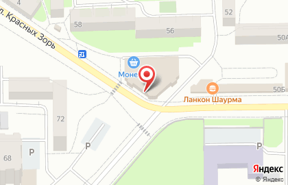 Магазин Intuition на улице Металлургов на карте
