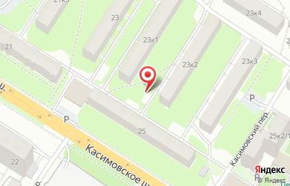 ОАО Банкомат, Среднерусский банк Сбербанка России на Касимовском шоссе на карте