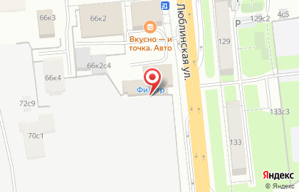 Вебасто Рус на Люблинской улице на карте