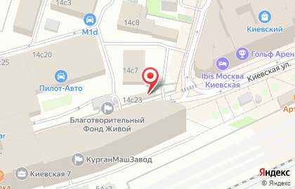 Магазин цветов Floriton на Киевской улице на карте