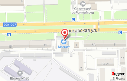 Аптека ДНК на Московской на карте